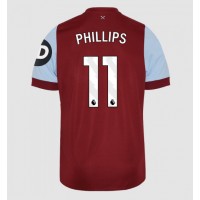 Pánský Fotbalový dres West Ham United Kalvin Phillips #11 2023-24 Domácí Krátký Rukáv